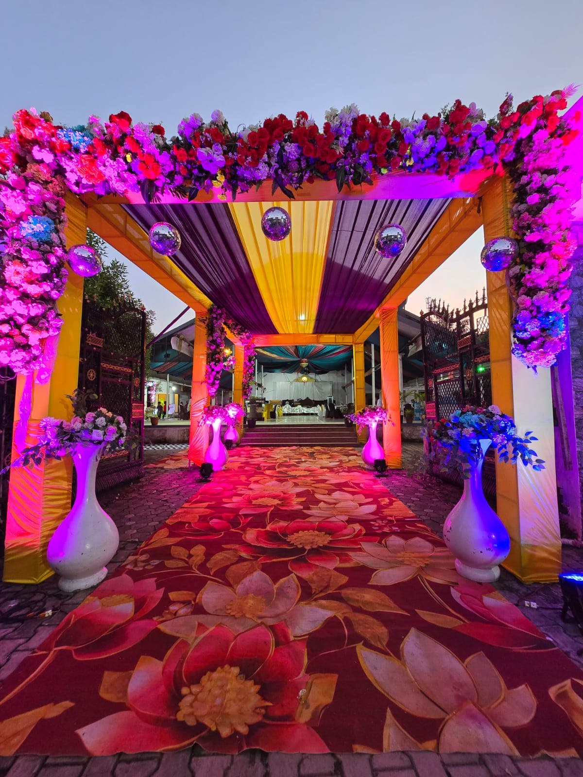 Decorated entrance associated with the Open Hall